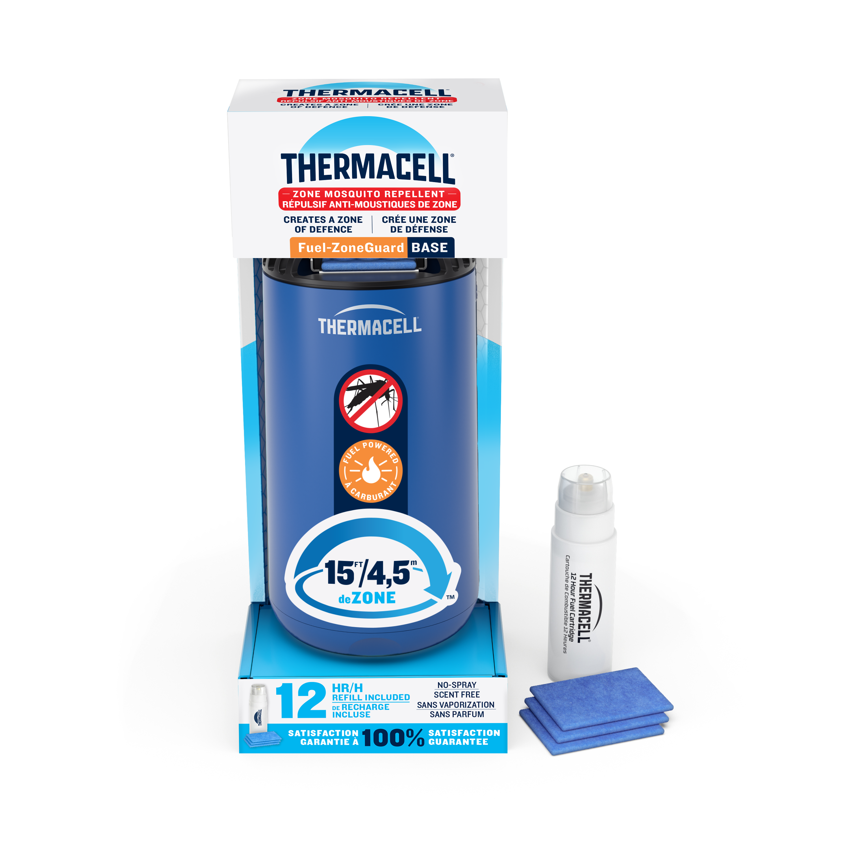 Thermacell Fuel-ZoneGuard Base Fuel Powered Mosquito Repeller