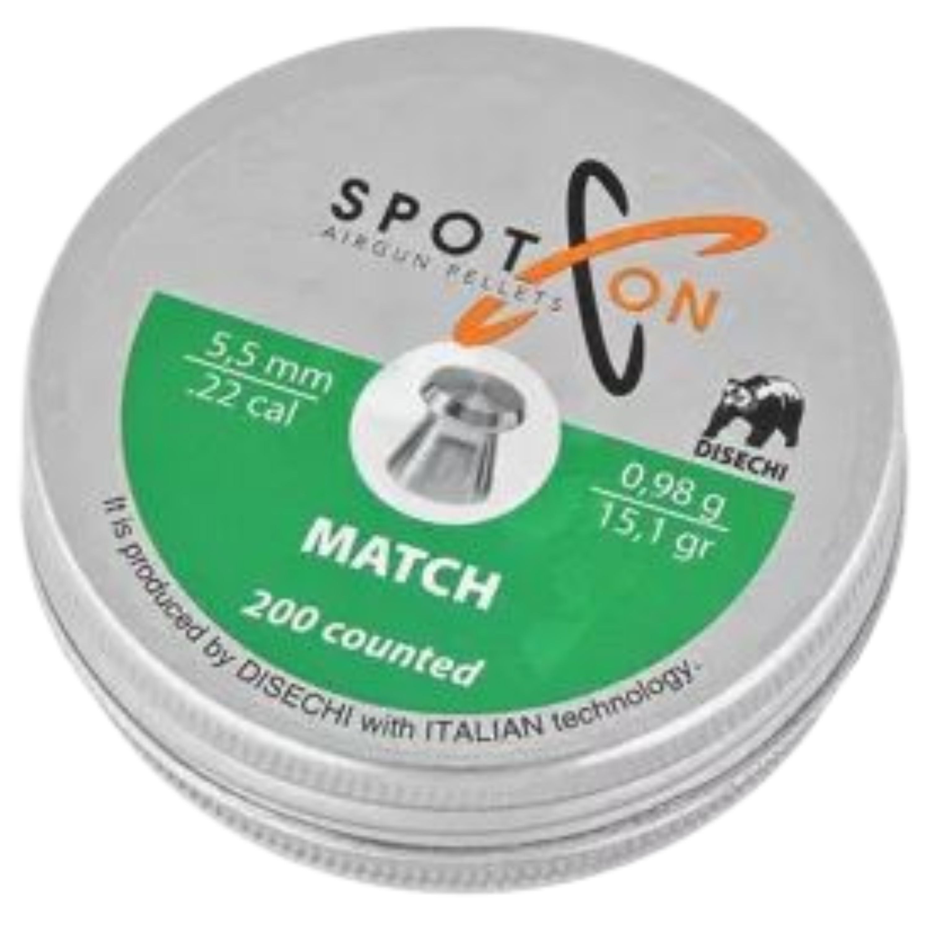 “Match“ .22 Pellets - 200/pkg