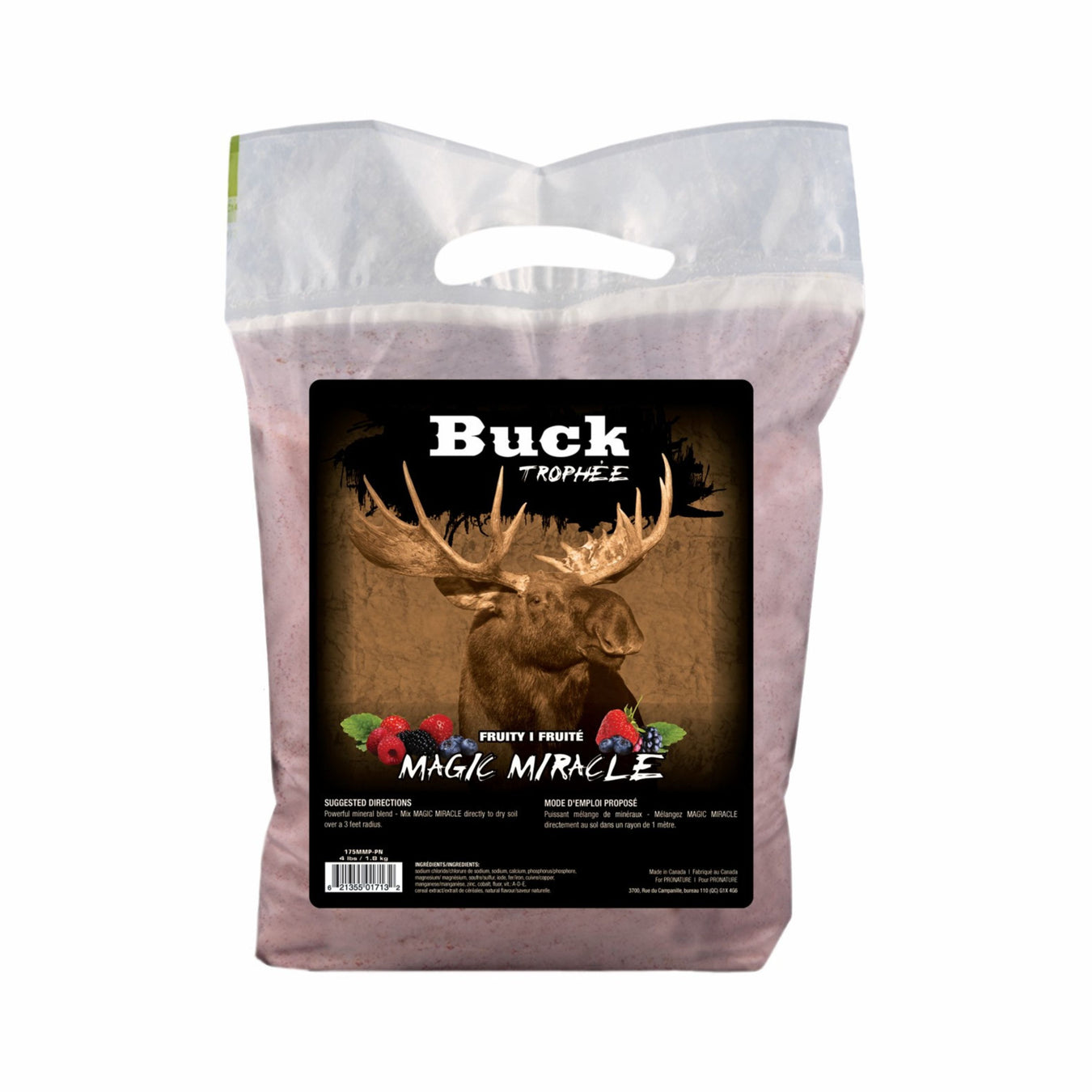 Attractants et minéraux Buck Trophée