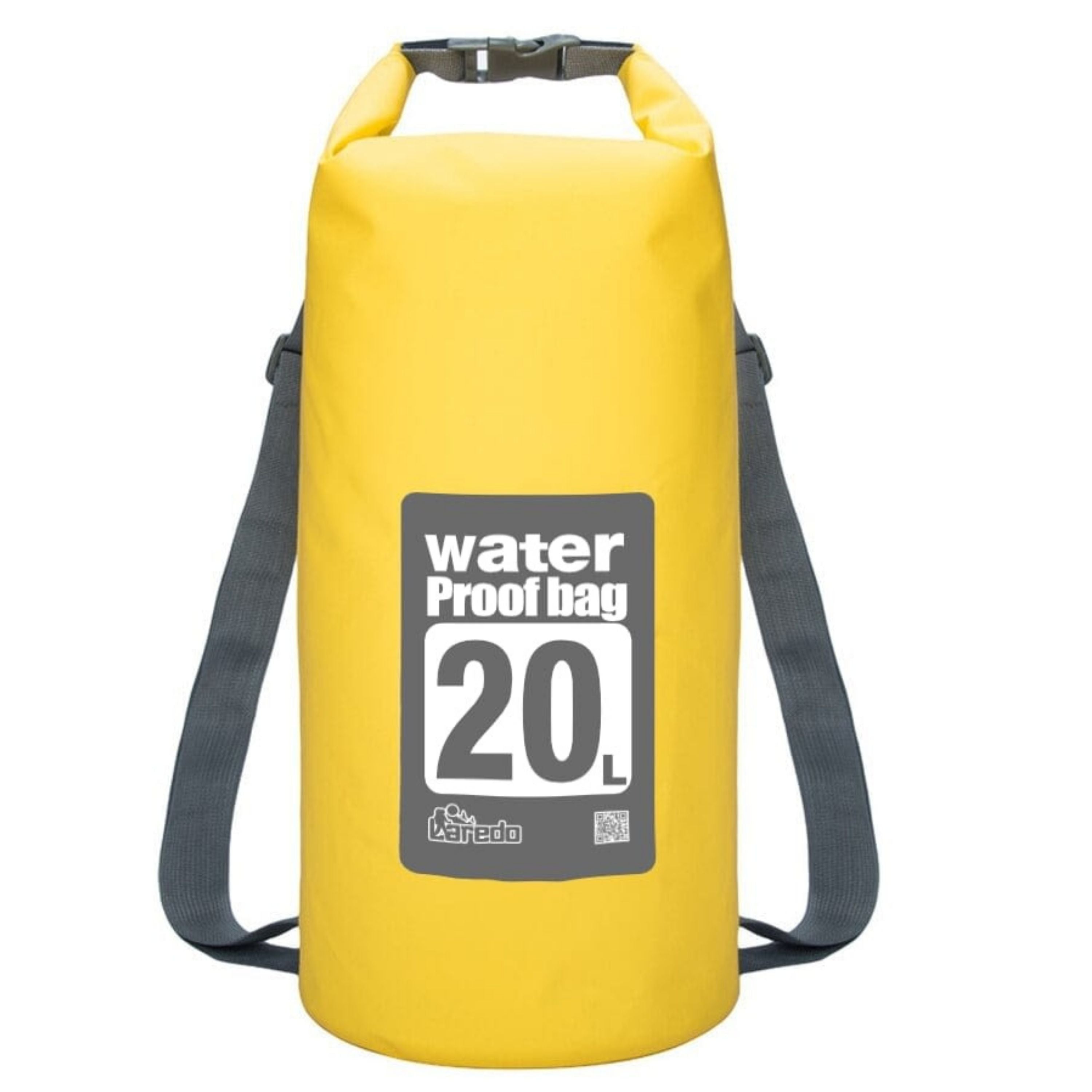 Waterproof bag with straps