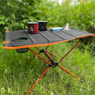 Ensemble de camping Infinity Goods - 4 Chaises de camping avec table  pliante - Table