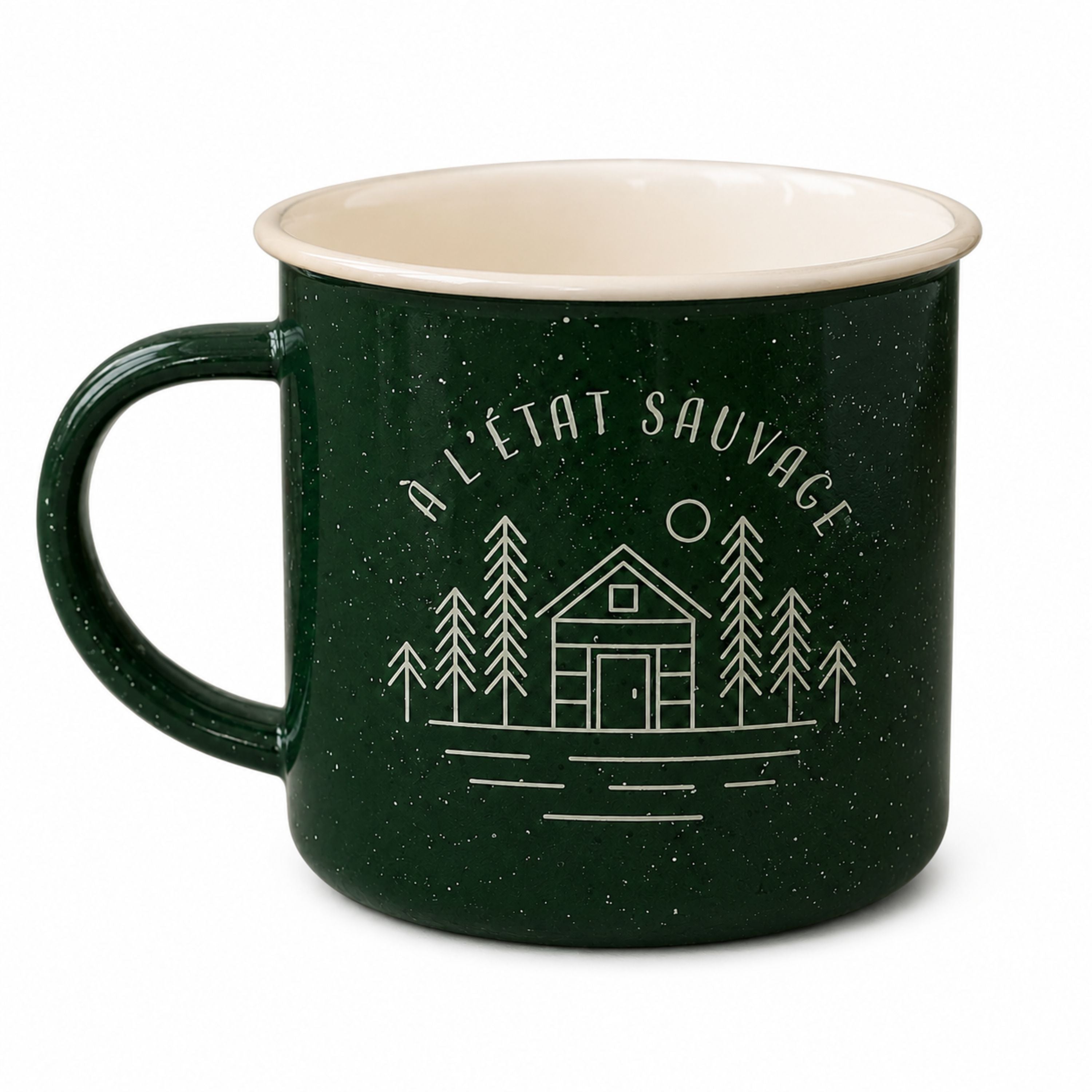 Tasse émaillée "Quench"