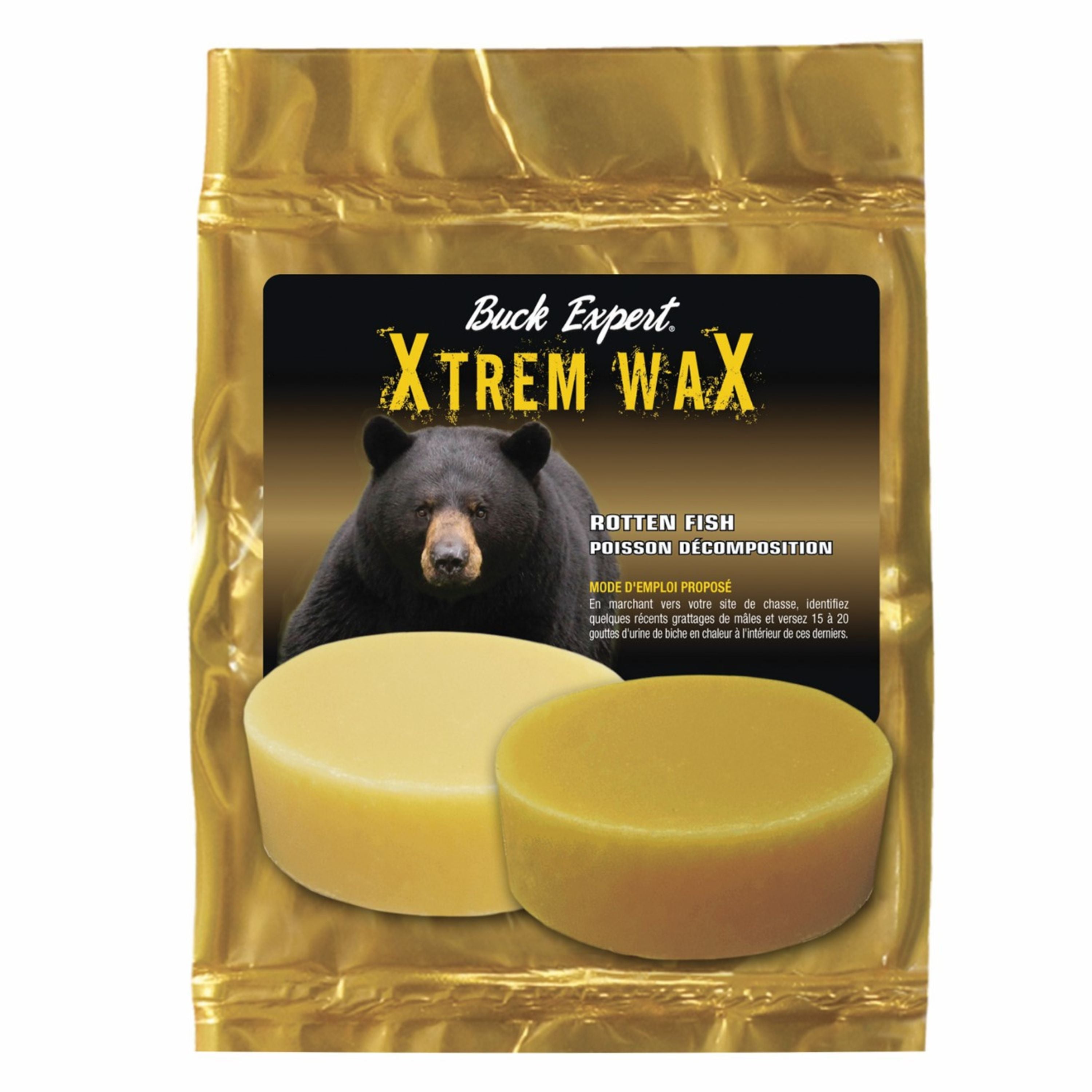 Cire "Xtrem Wax" odeur de poisson pour ours - 2 mcx
