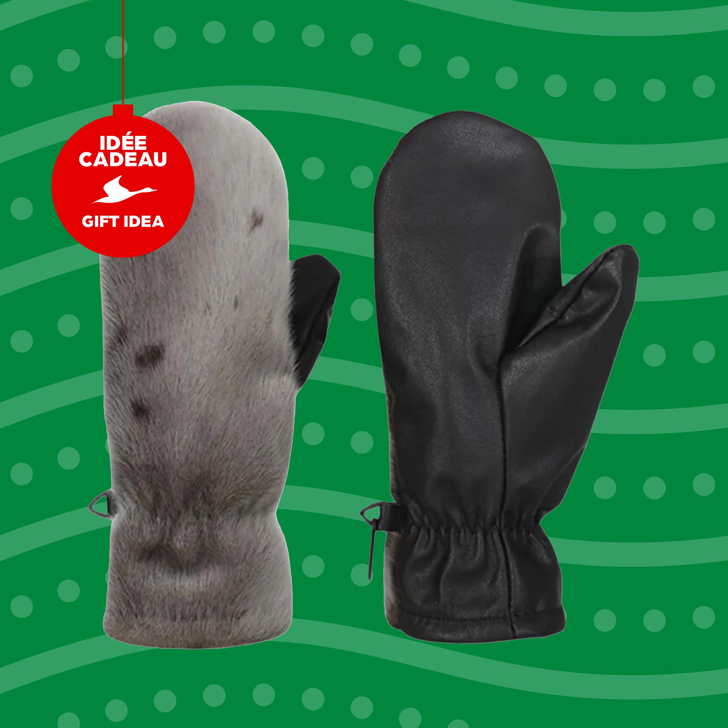 Mitaines de ville en loup marin - Unisexe