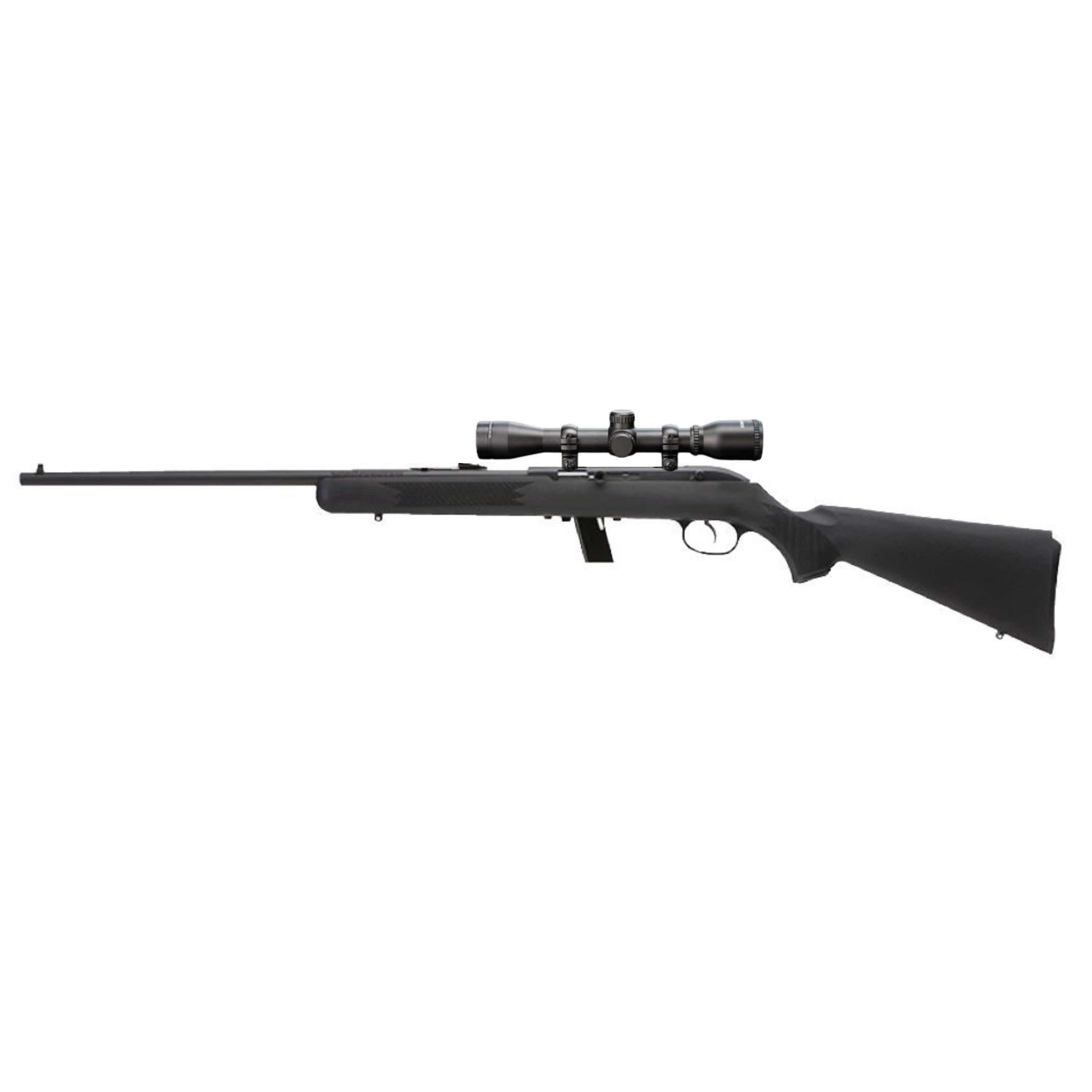 "Savage 64F" cal .22 LR Left handed bolt action rifle with scope