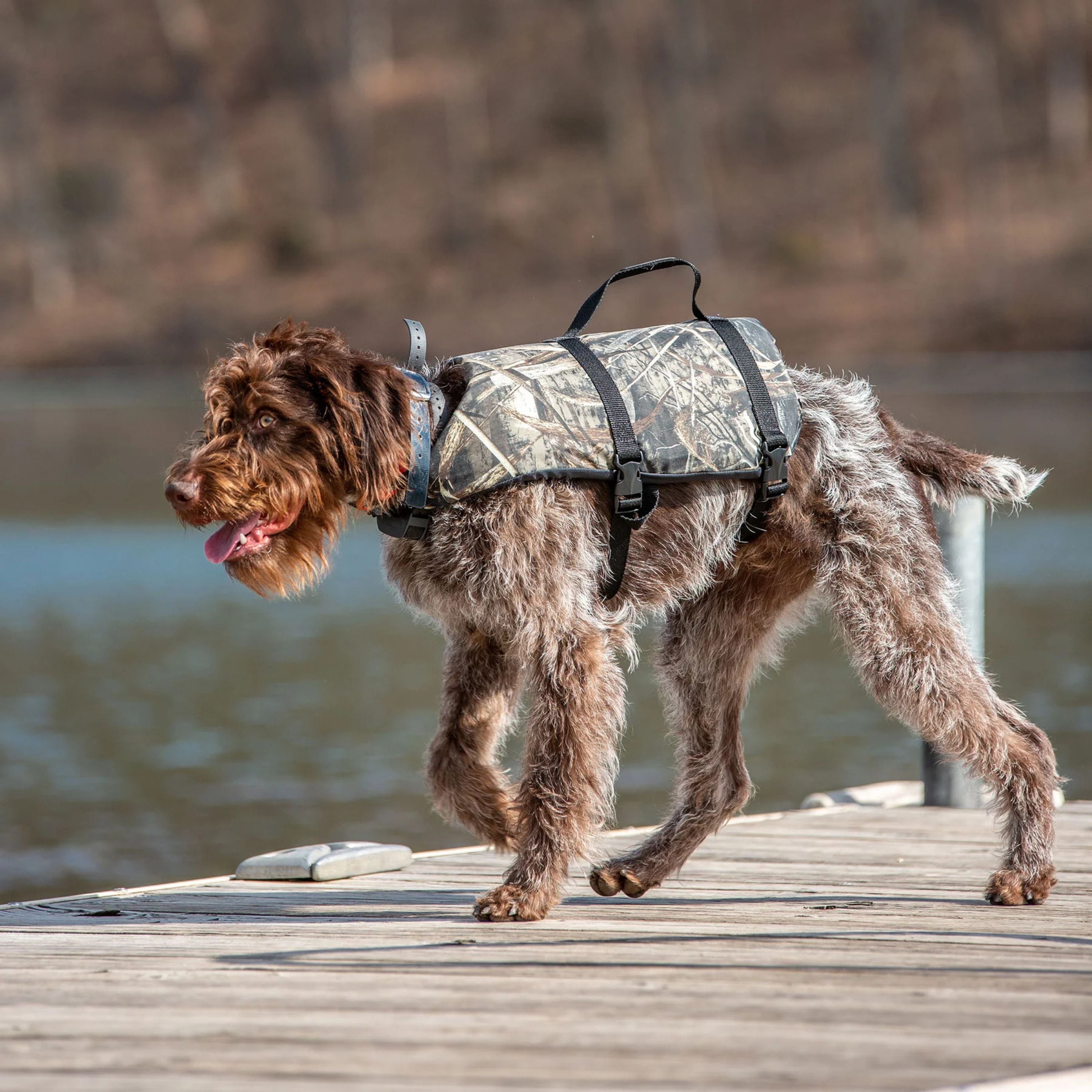 Veste de flottaison pour chien "Camo MX5"