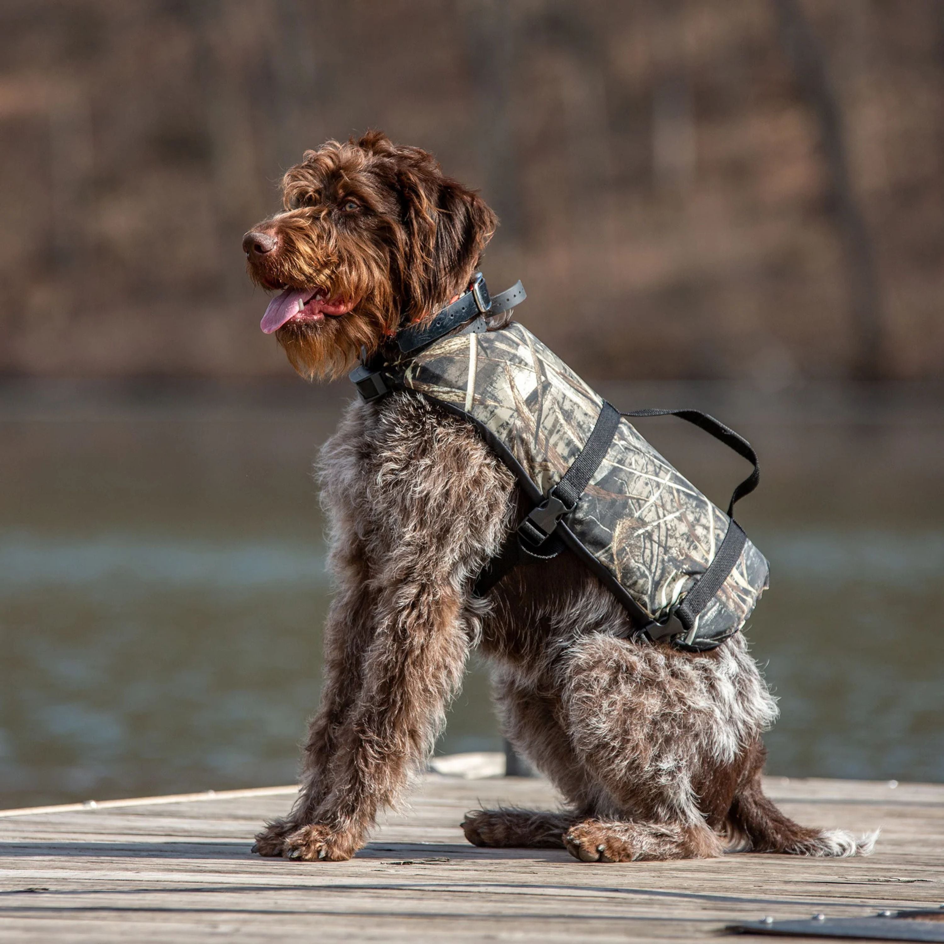 Veste de flottaison pour chien "Camo MX5"