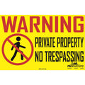 Affiche “Warning , private property”