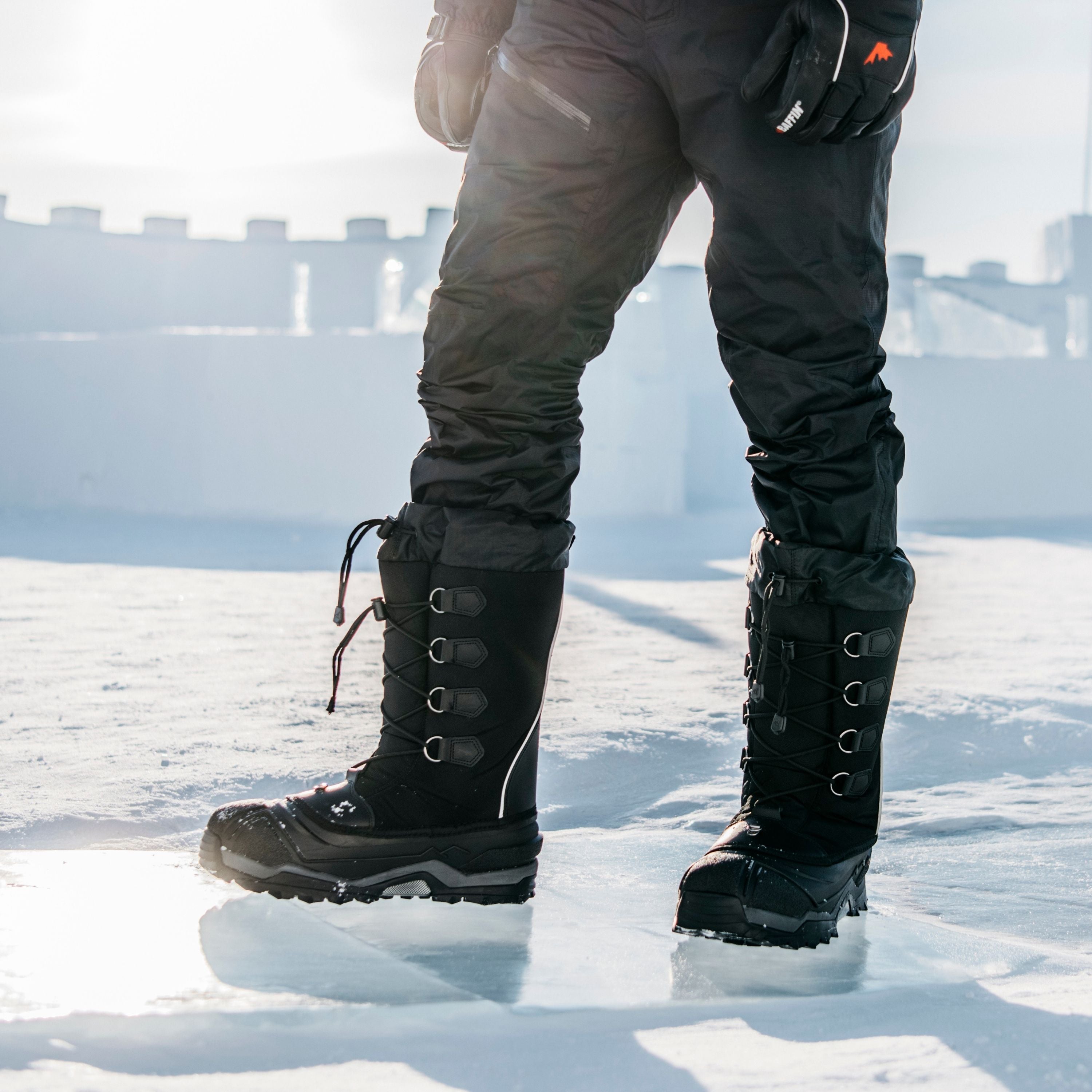 Bottes D'Hiver Homme - Bottes De Neige Chaudes Et Antidérapantes - Intérieur Et Extérieur - Semelle EVA - Confortables Et Isolantes - 8