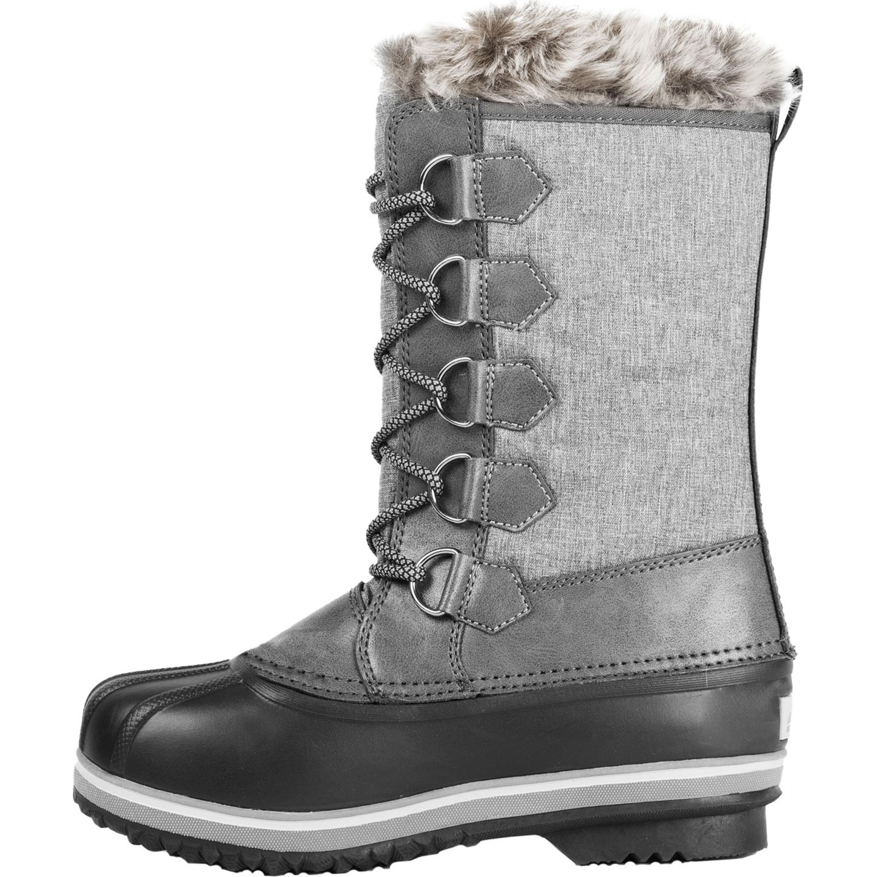 Bottines D'hiver Femme JOMIX - Col Fourrure, Semelle Antidérapante, Légères Et Chaudes - Pour Ville Et Quotidien - 3