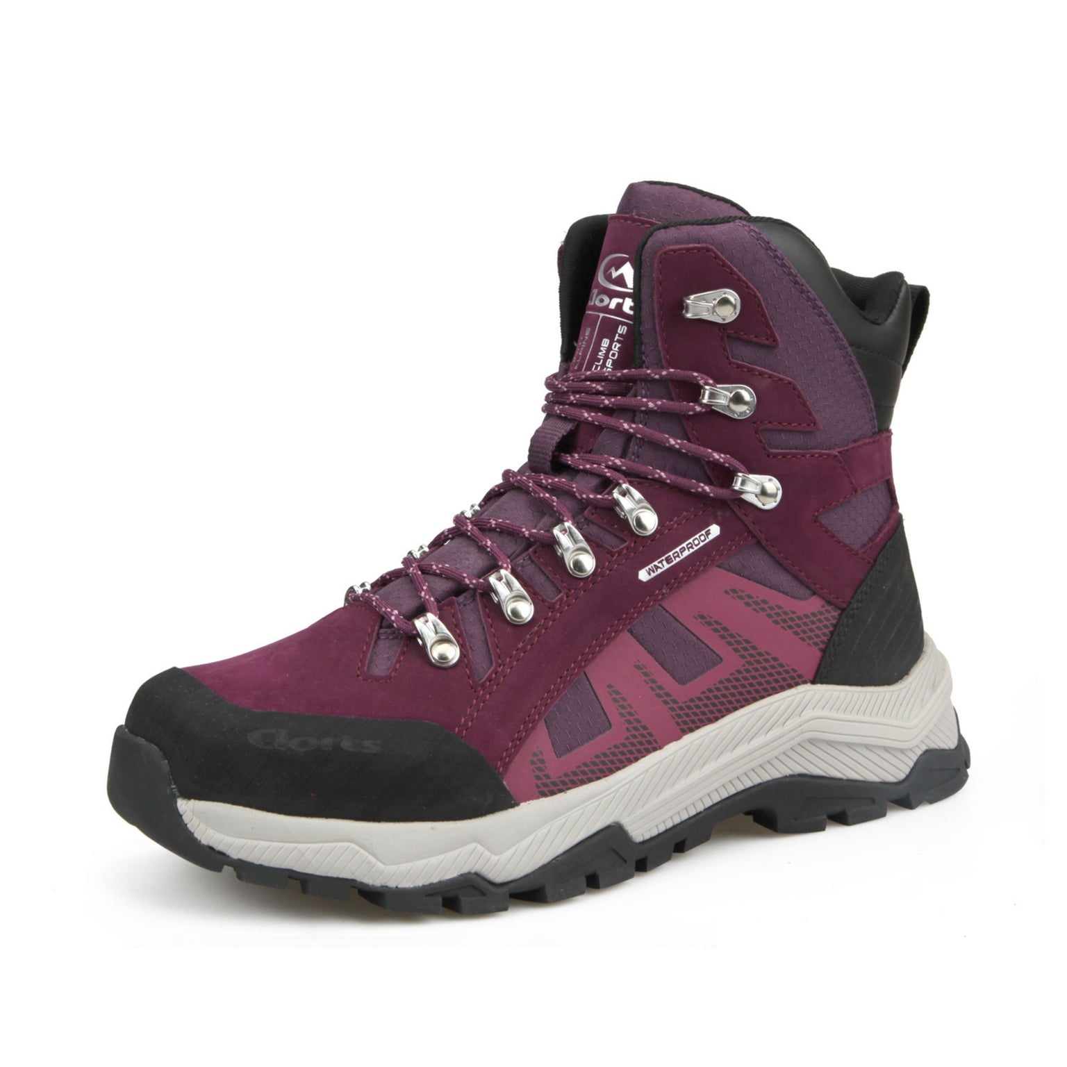 Chaussures De Randonnée Clorts Taille 5.5 Femme - Gris, Semelle Caoutchouc, Confortables, Neuves Sans Boîte