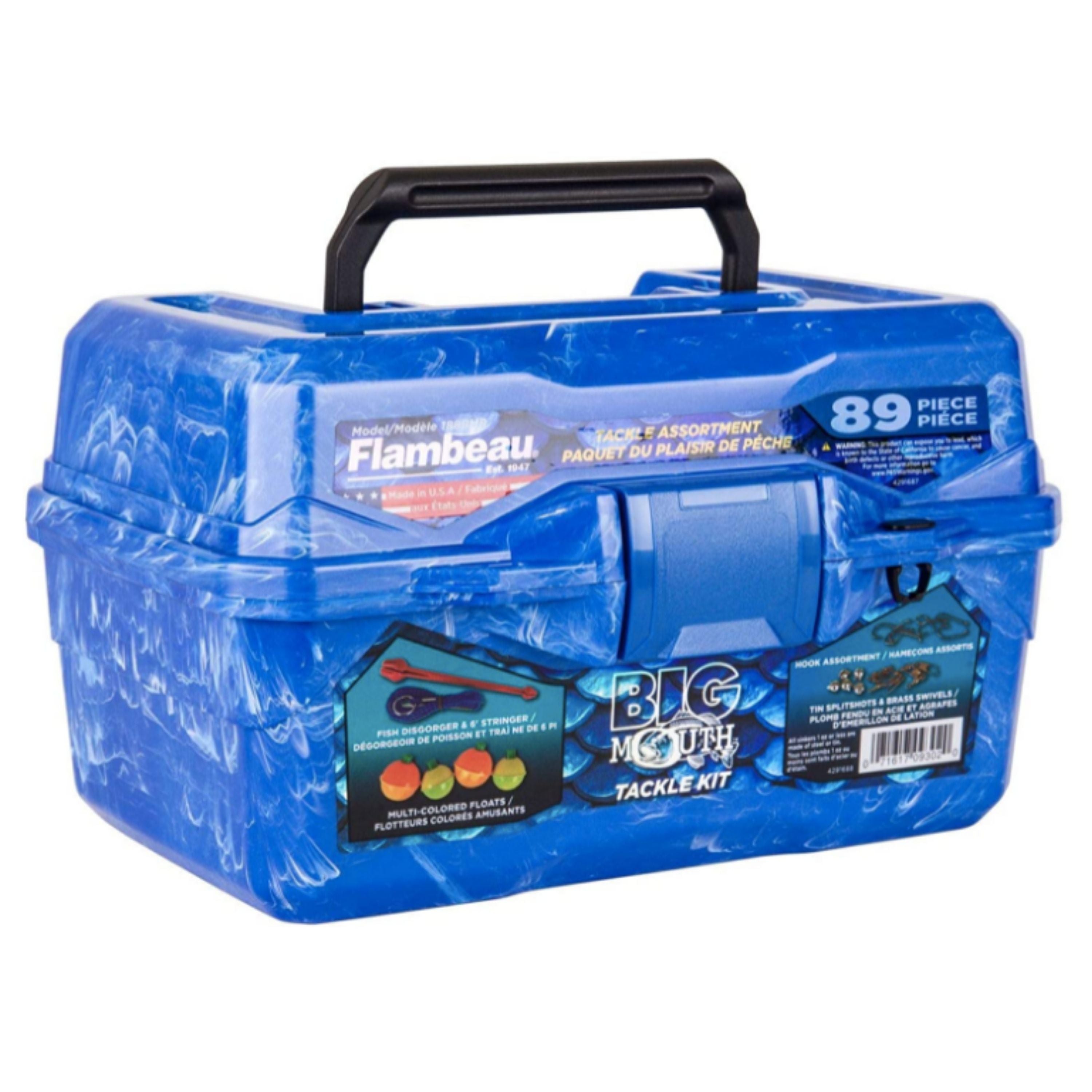 flambeau tackle box canada Outdoors 6381KA 1-Tray Adventurer Kid's with Starter Kit - Yellow/Blue, Tackle Boxes worm proof materials Flambeau 6/0 Large NextGen Tackle