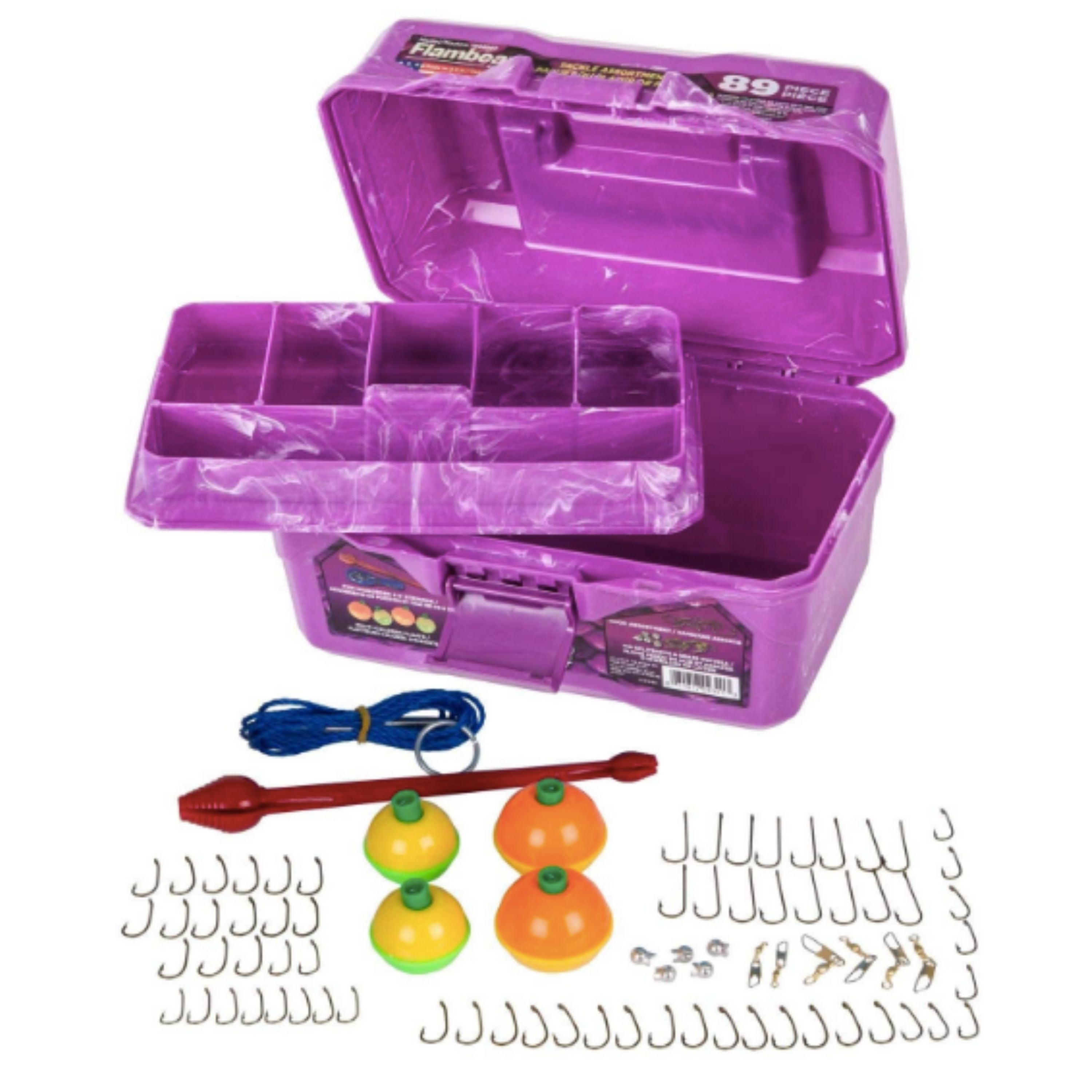 Big Mouth Tackle Box Kit - 89 pieces — Groupe Pronature
