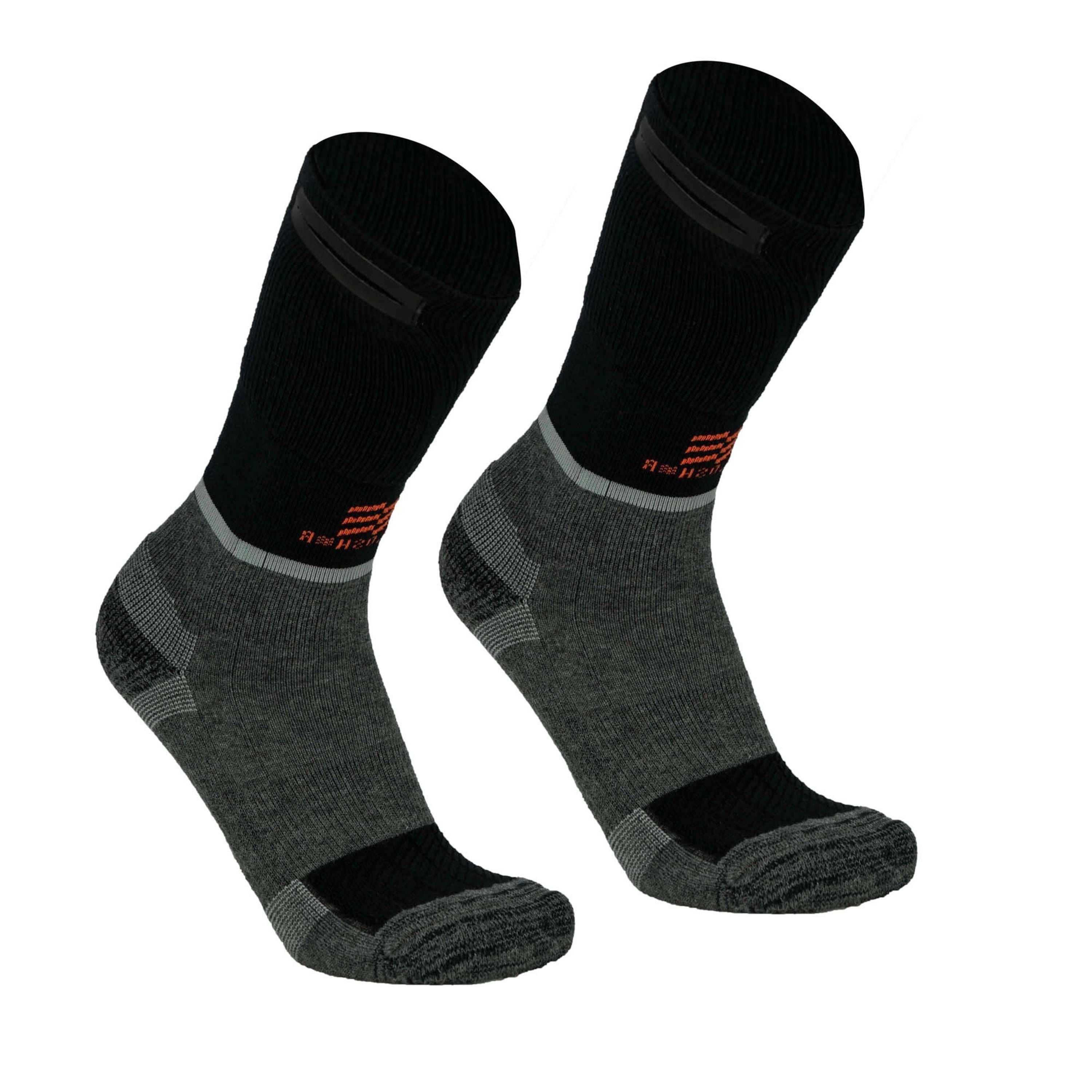 Chaussettes chauffantes mérinos - Unisexe||Merino heated socks - Unisex