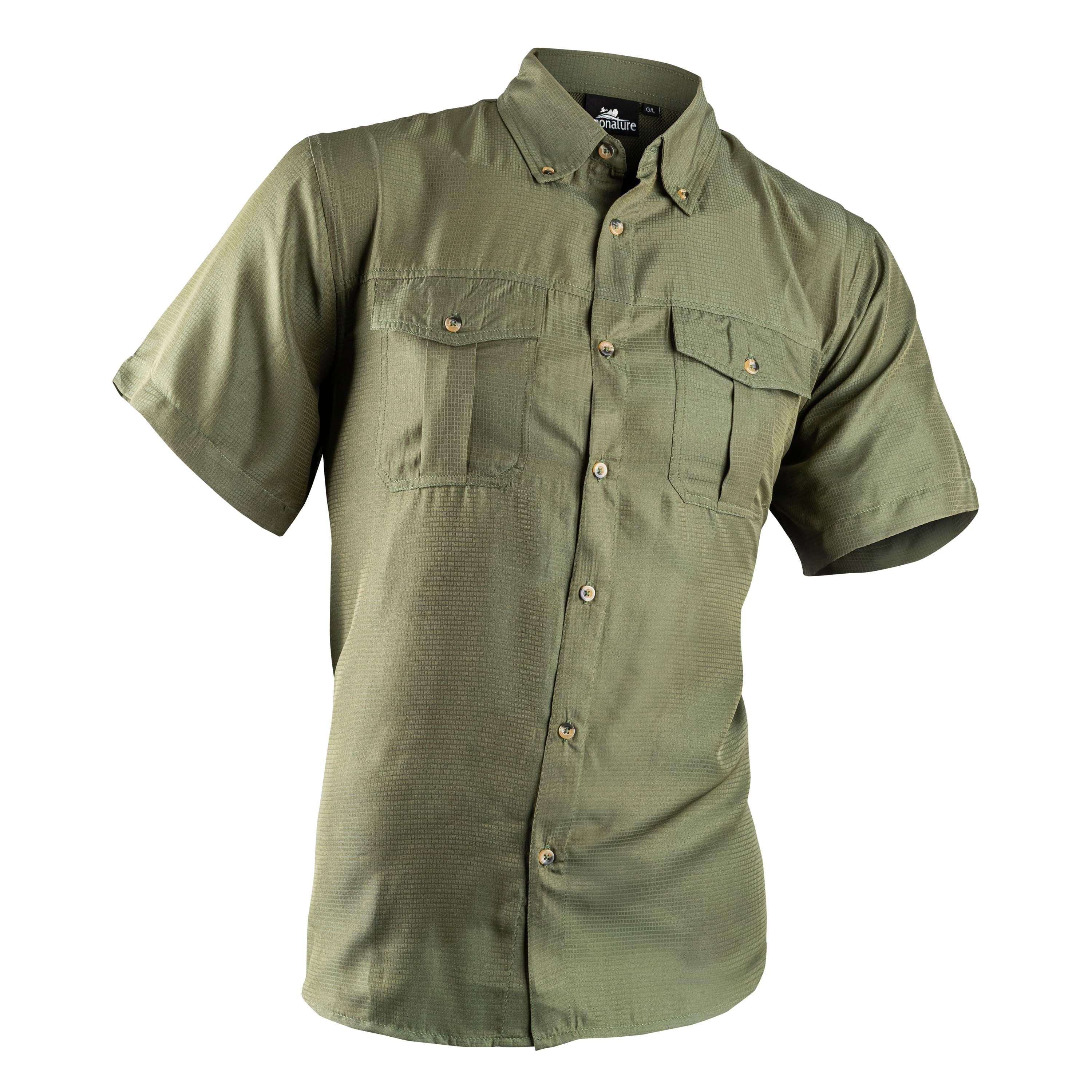 Breathe Short sleeve fishing shirt - Men's — Groupe Pronature