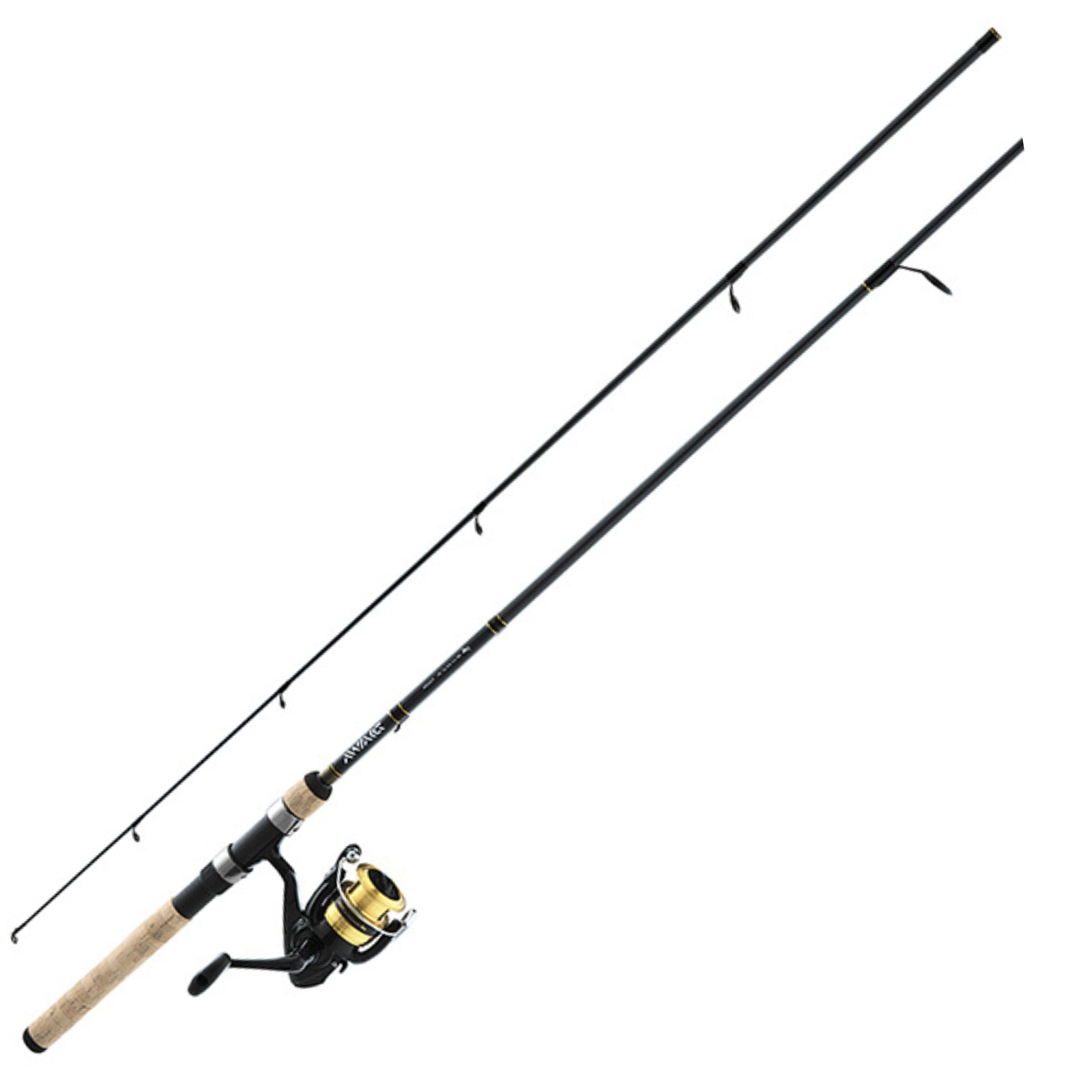 D-Shock Spinning combo with fishing line