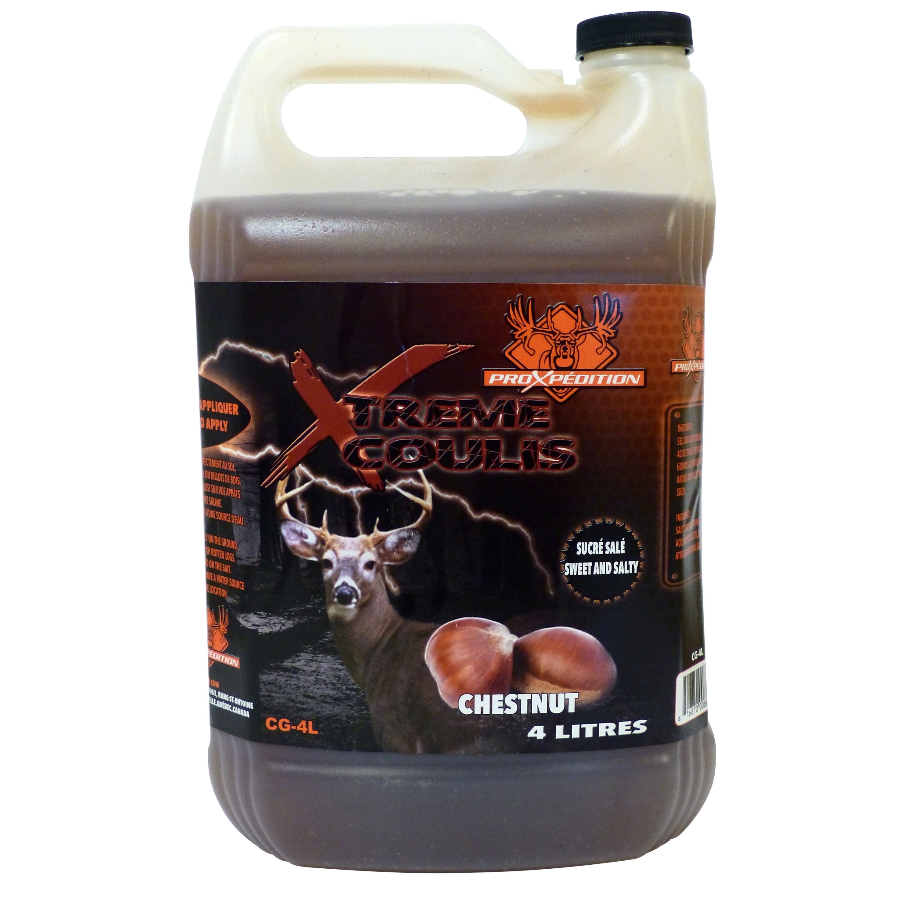Coulis à saveur de châtaigne - 4L||Chestnut jam flavor - 4L