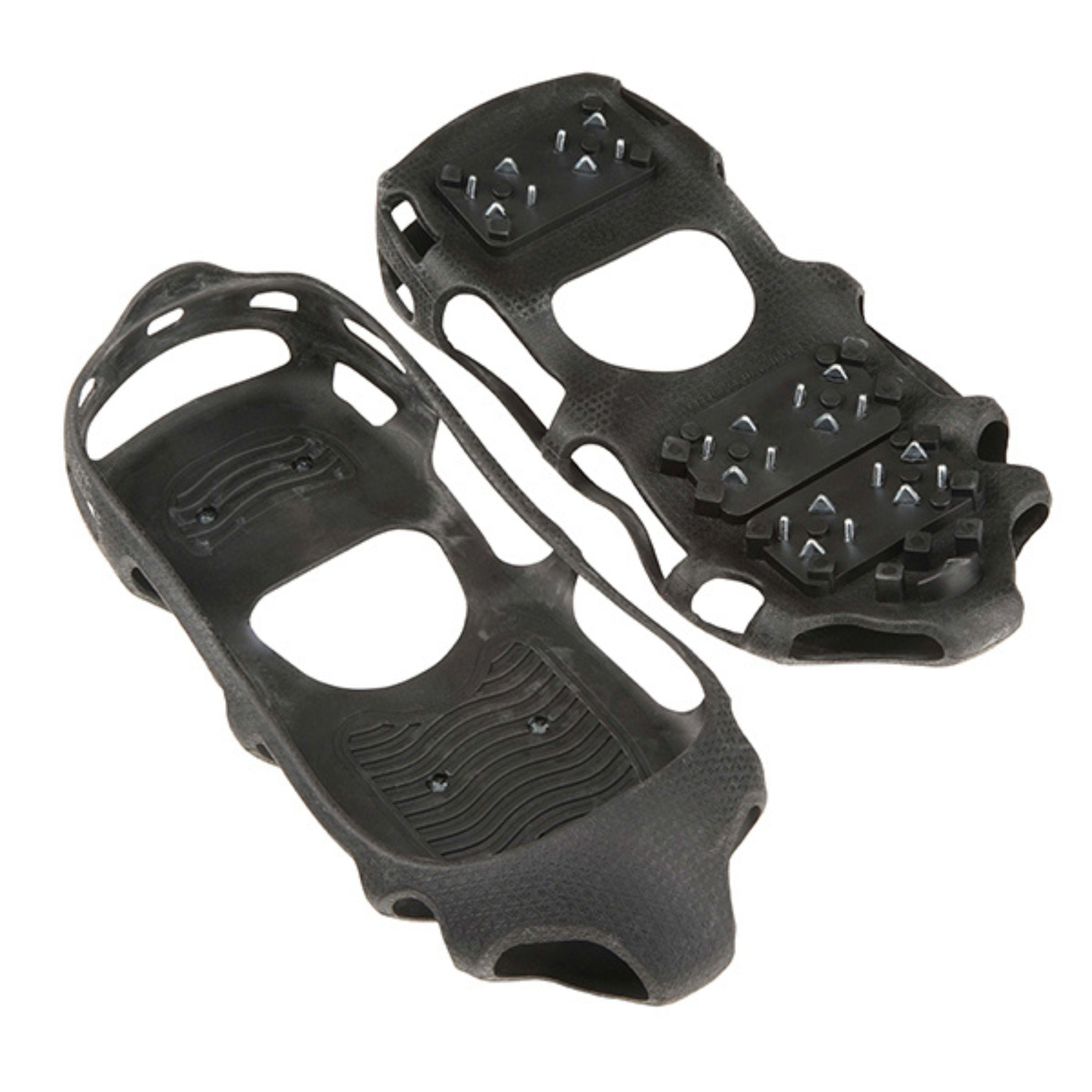 EUIEUT 2 Paires de Crampons Neige et Glace avec 8 Dents EUIEUT 2 Paires de Crampons Neige et Glace avec 8 Dents