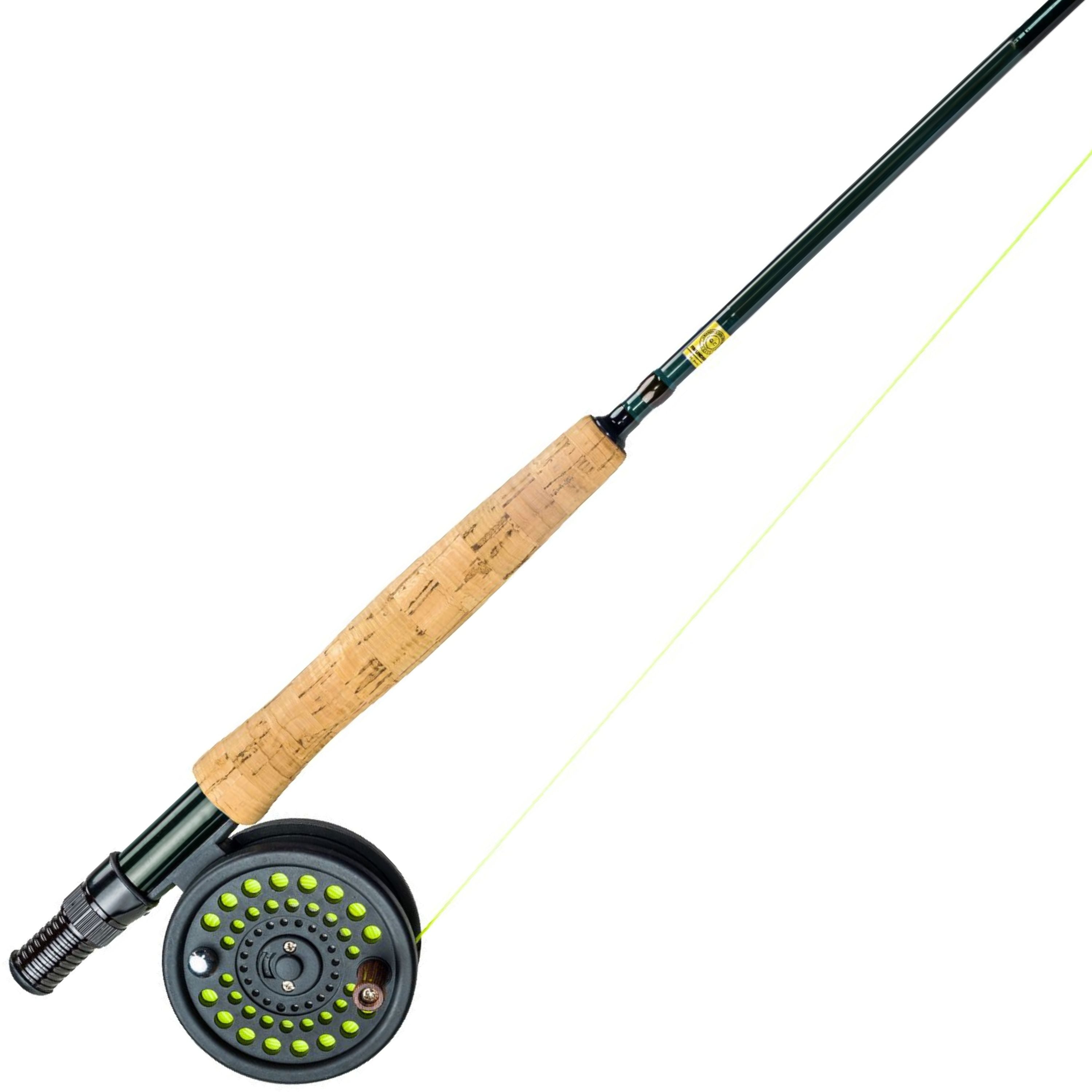 "River Crosser" Fly fishing combo with fishing line