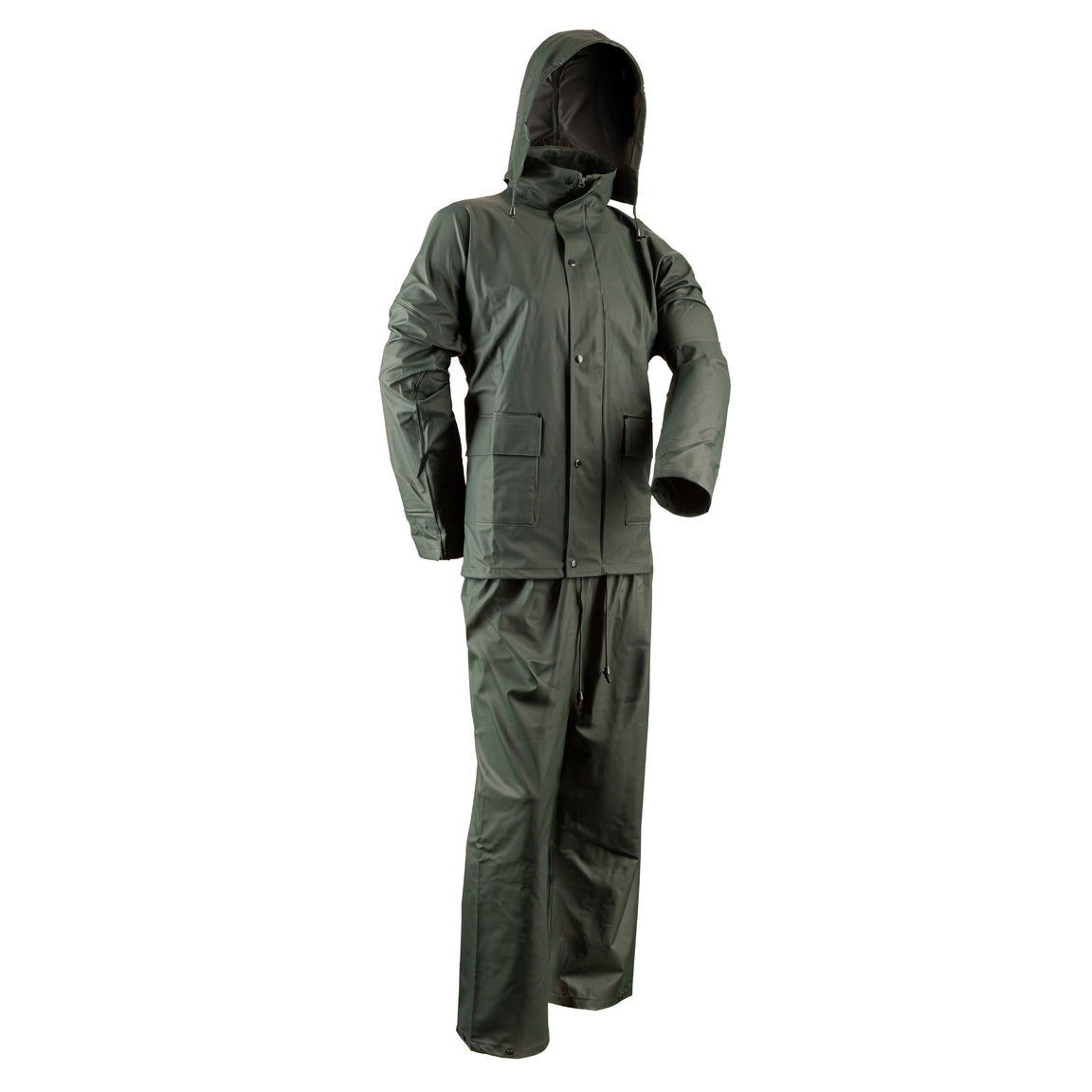 Ensemble Veste De Pluie Extrême Camo - Nylon - Taille L - Pêche/Chasse - Occasion