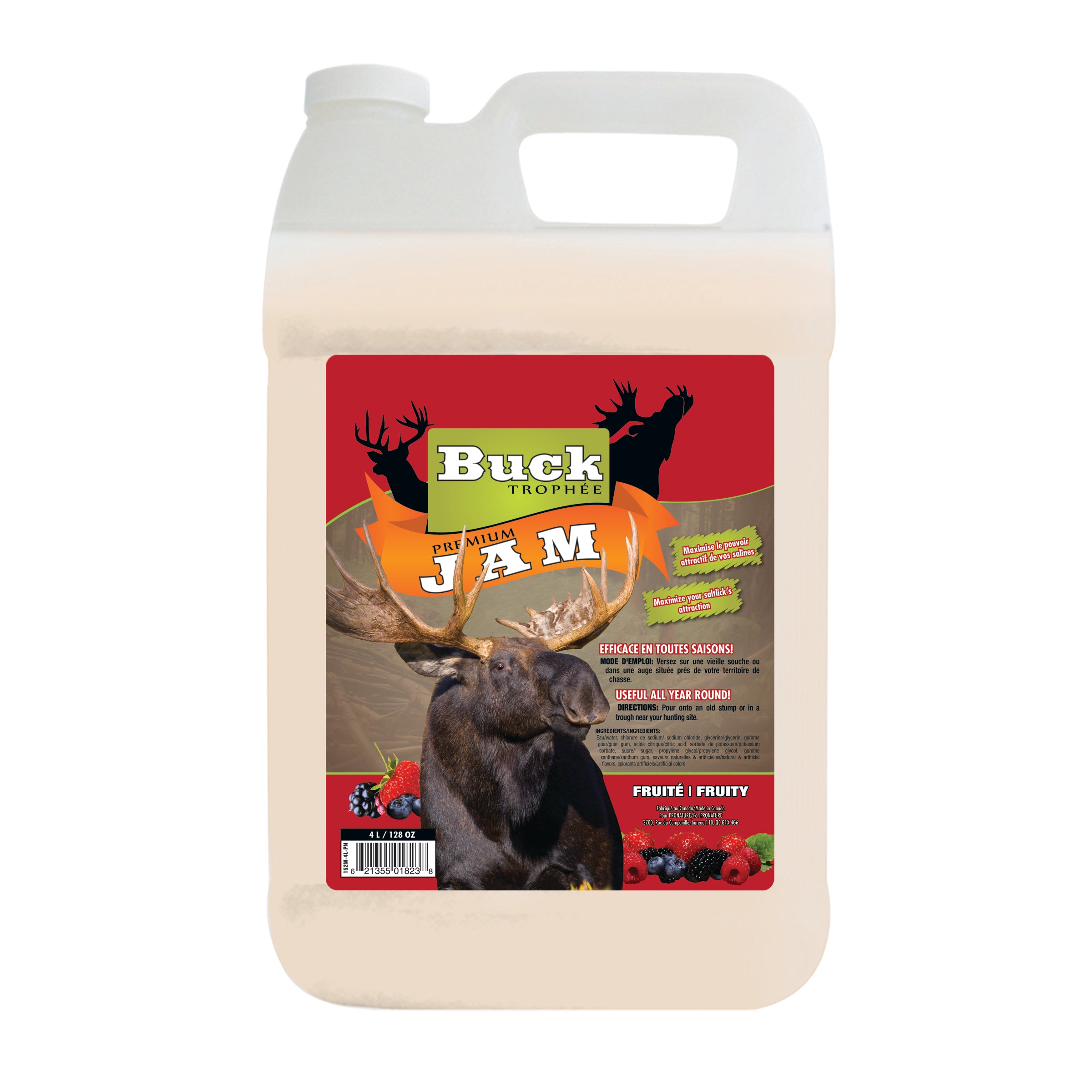 Premium Jam sweet & salty fruity moose jelly - 4L