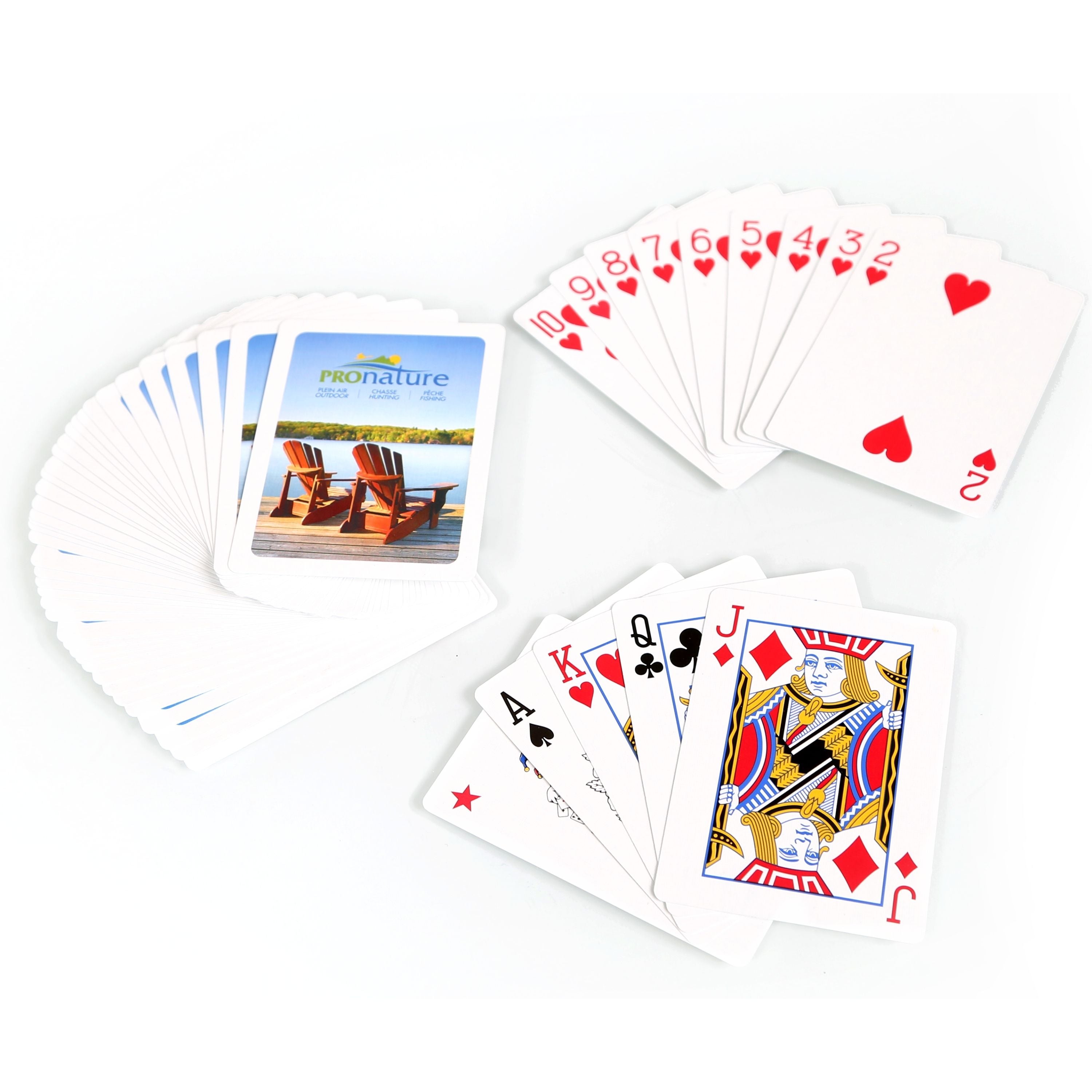 Jeu de cartes "Pronature"||"Pronature" playing cards