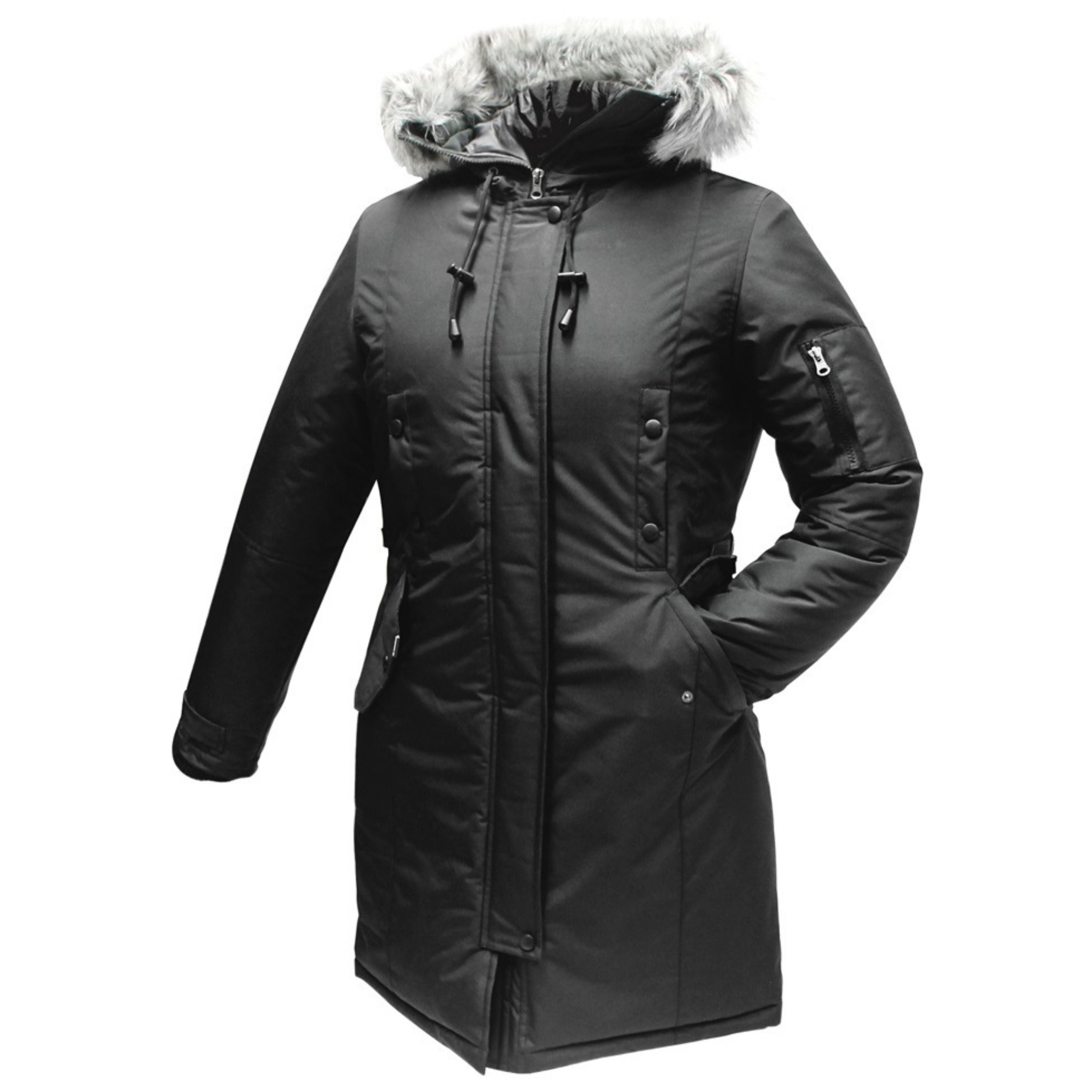manteau d hiver femme noir