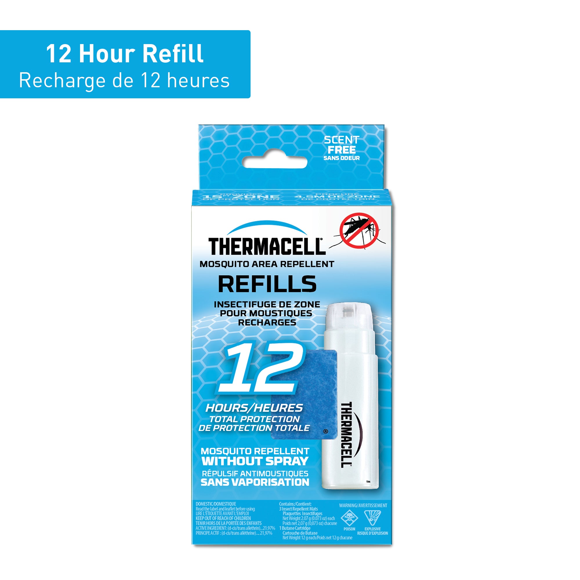 Recharge pour appareil Thermacell||Original Thermacell mosquito repellent refills