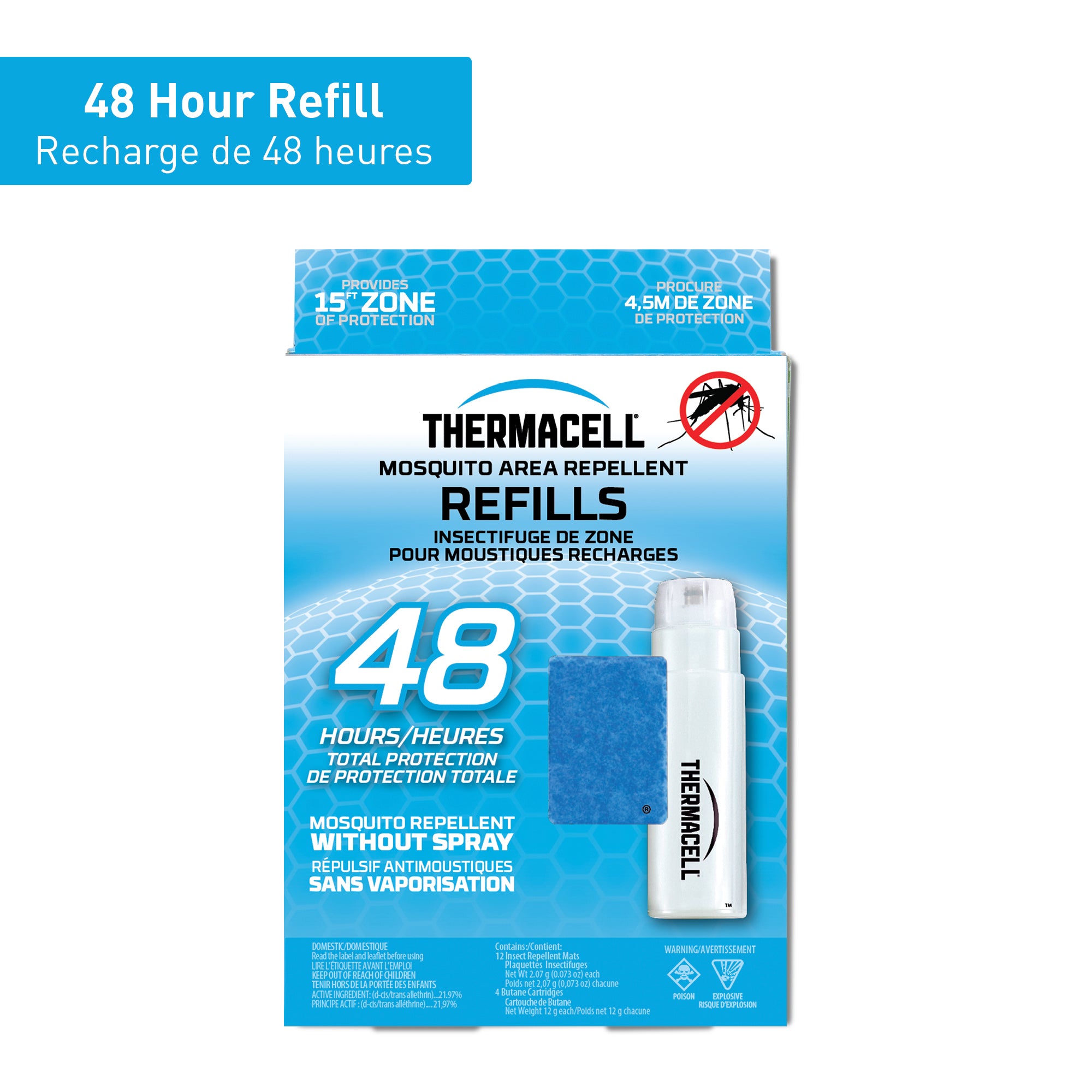 Recharge pour appareil Thermacell||Original Thermacell mosquito repellent refills
