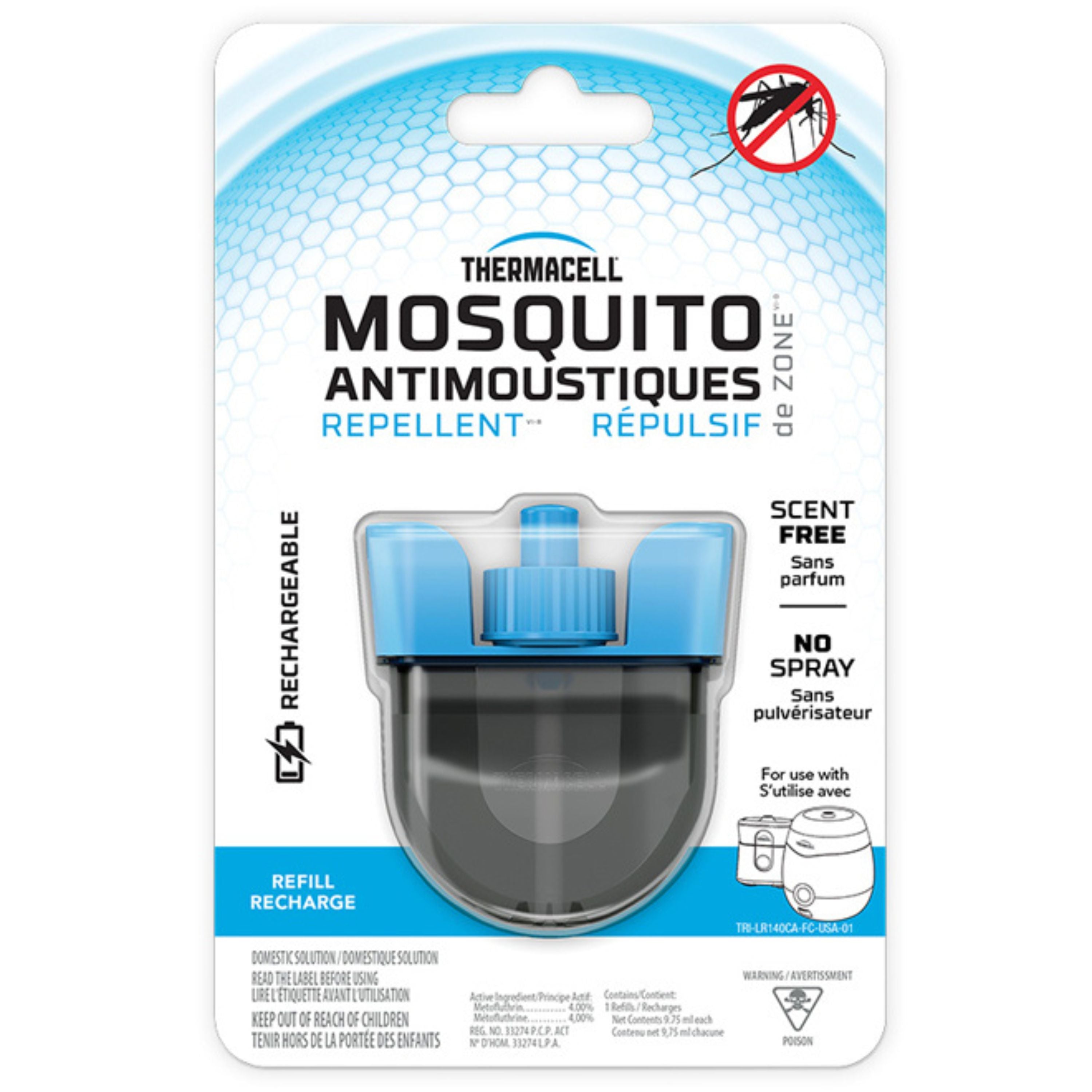 Mosquito repellent refill - 36 h