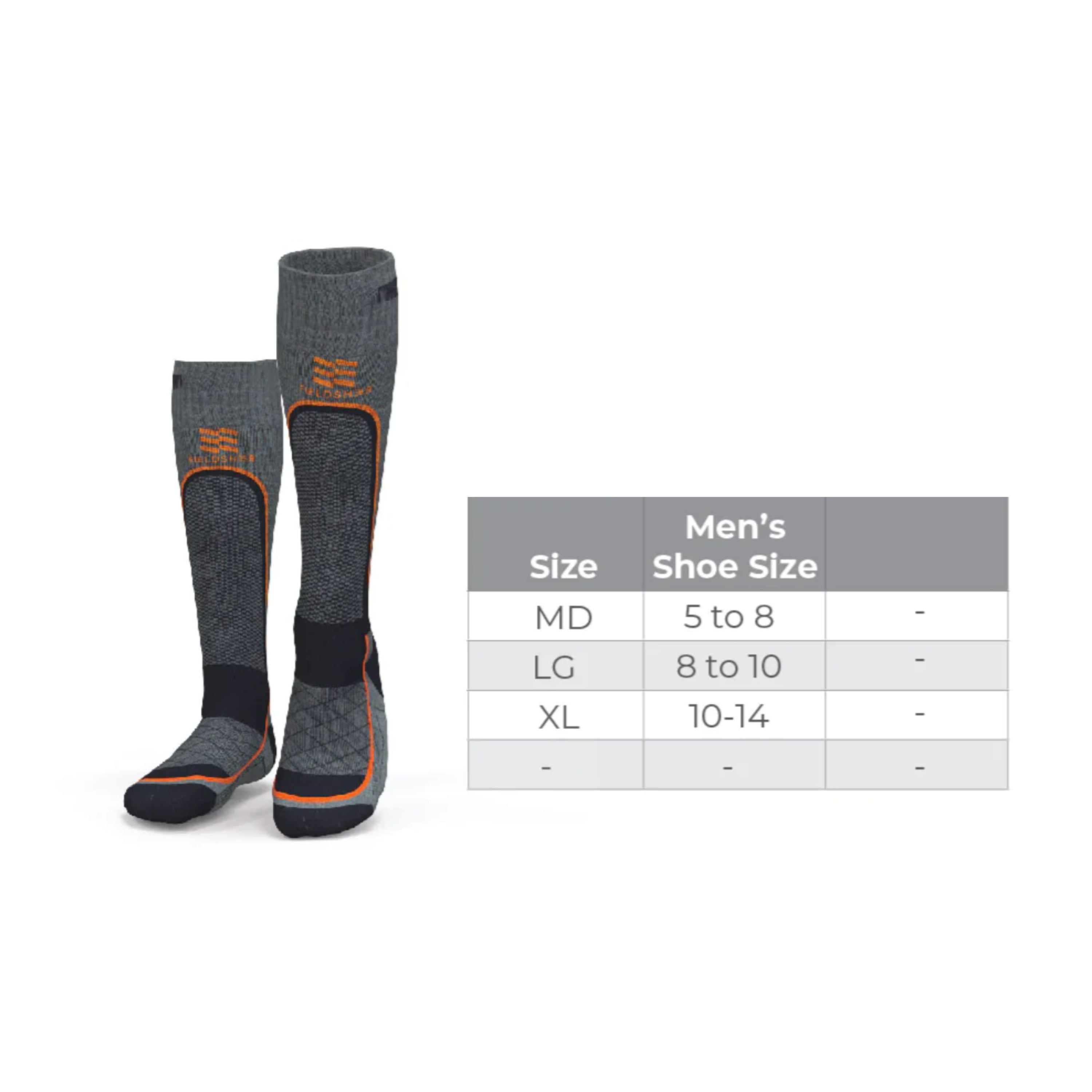 Premium 2.0 Merino heated socks - Men's